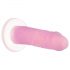 Dildo de Silicone com Ventosa - Coquetéis de Prazer (rosa)