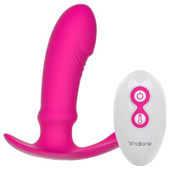 Nalone Marley - Vibrador para Próstata com Aquecimento e Controle (rosa)