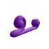 Snail Vibe Duo - Vibrador 3em1 recarregável (roxo)