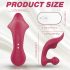 Sex HD Chomper - Vibrador Clitóris & Anal (vermelho)