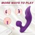 Sex HD Chomper - Vibrador resistente à água para clitóris e ânus (roxo)