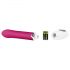 Pretty Love Daniel - Vibrador G-spot à prova d'água (rosa-branco)