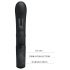 Pretty Love Webb - Vibrador resistente com estimulador (preto)