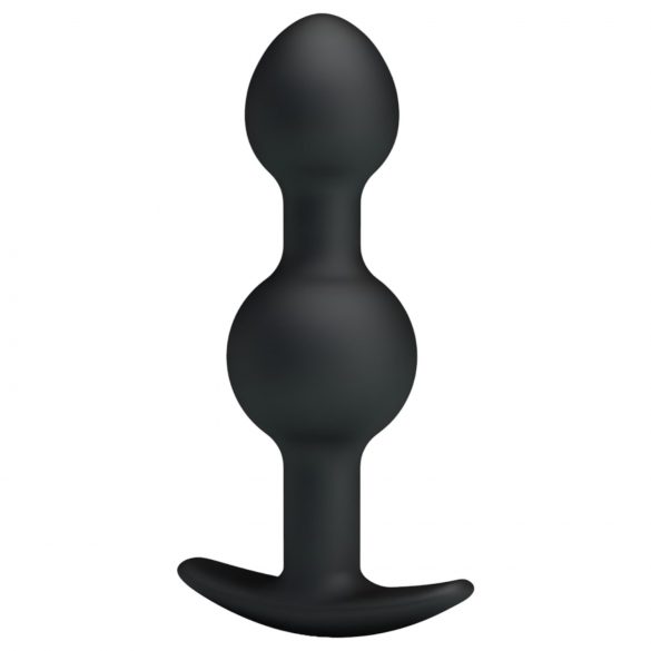 Pretty Love - Dildo Anal com Bolas Internas Preto