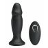 MR. PLAY - Vibrador Anal com Rádio e Bateria Recarregável (Preto)