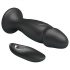 MR. PLAY - Vibrador Anal com Rádio e Bateria Recarregável (Preto)