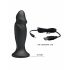 MR. PLAY - Vibrador Anal com Rádio e Bateria Recarregável (Preto)