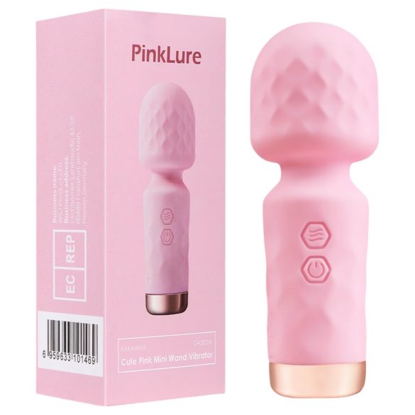 Vibeconnect - mini vibrador rosa, recarregável e à prova d'água