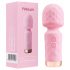 Vibeconnect - mini vibrador rosa, recarregável e à prova d'água