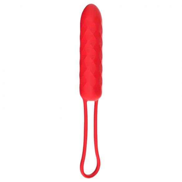 Vibeconnect Faith - vibrador recarregável e à prova d'água (vermelho)