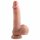 Dildo realista 18cm com base aderente - Dual Density (natural)