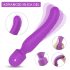 Vibrador Massajador HD Iris - 2 Motores com Aquecimento (Roxo)