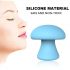 Magic Mushroom - massageador facial azul recarregável