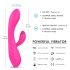 Vibrador aquecido à prova d'água Sex HD Muses (rosa)