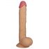 Dildo Realista King-Sized c/ Base Ventosa - 25cm (Nude)