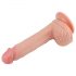 Lovetoy Nature - Dildo realista com base, 21cm (natural)