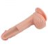 Lovetoy Nature - Dildo realista com base, 21cm (natural)