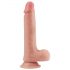 Dildo Realista Duplo Camada 20cm - Lovetoy Nature Cock (Natural)