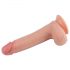 Dildo Realista Duplo Camada 20cm - Lovetoy Nature Cock (Natural)