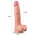 Lovetoy Nature Cock - Dildo Realista Duplo - 25cm (Natural)