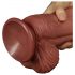 Lovetoy - Dildo Realista de Dupla Camada - 26cm (natural)