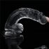 Dildo Transparente com Ventosa - 19cm Lovetoy Flawless