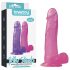 Dildo Realístico com Base 20cm – Rosa Sedutor