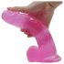 Dildo Realístico com Base 20cm – Rosa Sedutor