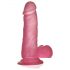 Lovetoy Jelly Studs - Dildo Realista com Base 15cm (Rosa)