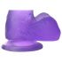 Lovetoy Jelly Studs - Dildo realista com base - 15cm (roxo)