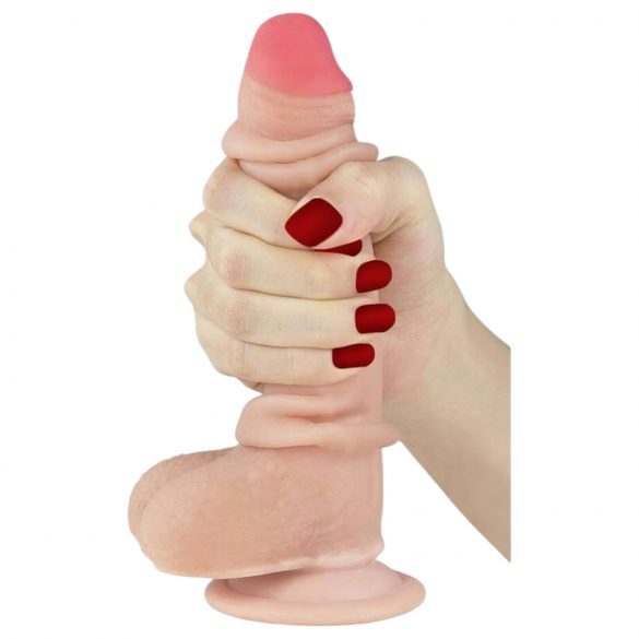 Dildo Sliding-Skin 18cm - Toque realista!