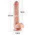 Dildo Lovetoy Sliding-Skin 23cm - Sensação Natural!