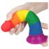 Lovetoy Prider - Dildo Realístico 19cm (Arco-Íris)