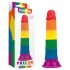 Lovetoy Prider - Dildo Realístico 19cm (Arco-Íris)