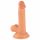 Mr. Rude - Dildo realista com ventosa e escroto - 17cm (natural)