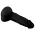 Mr. Rude - Dildo realístico com ventosa e escroto - 19cm (preto)