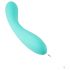 Tracy's Dog Teal - Vibrador recarregável Ponto G (turquesa)