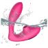 Tracy's Dog 2 - Vibrador 2em1 com ondas de ar (rosa)