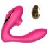 Tracy's Dog 2 - Vibrador 2em1 com ondas de ar (rosa)