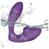 Vibrador 2 em 1 Tracy's Dog com ondas pulsantes (roxo)