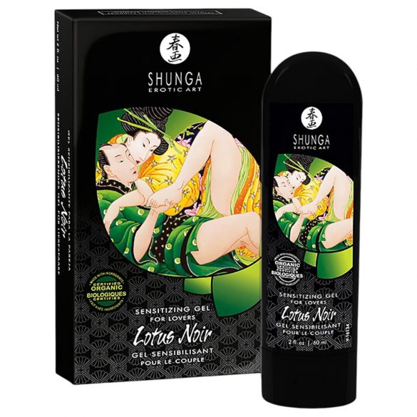 Shunga Lótus Negro - Gel Estimulante Unissex (60ml)