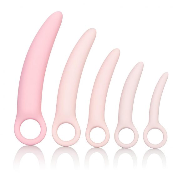 CalExotics Inspire - Conjunto de Dilatadores Vaginais de Silicone Médico (rosa)