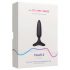 LOVENSE Hush 2 XS - mini plugue anal recarregável (25mm) - preto