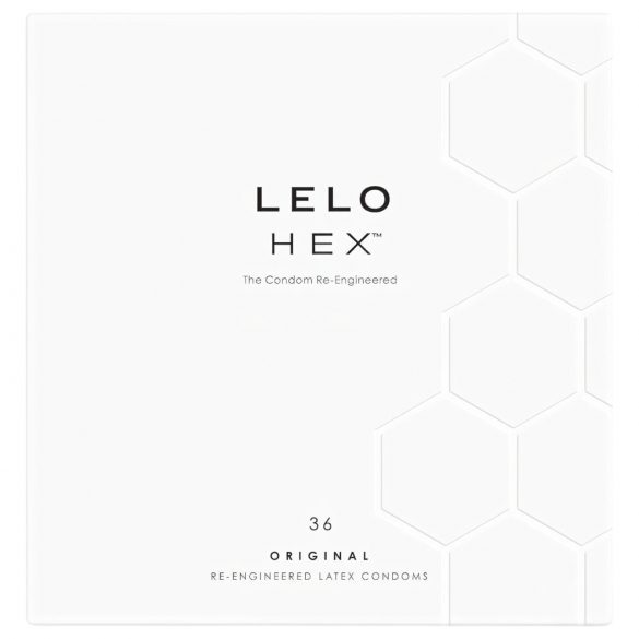 LELO Hex Original - preservativos de luxo (36un)