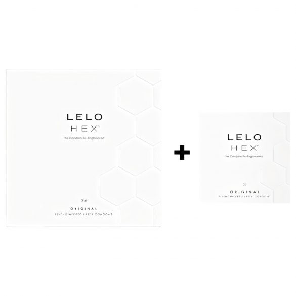 LELO Hex Original - Luxo em Preservativos (39 unid.)