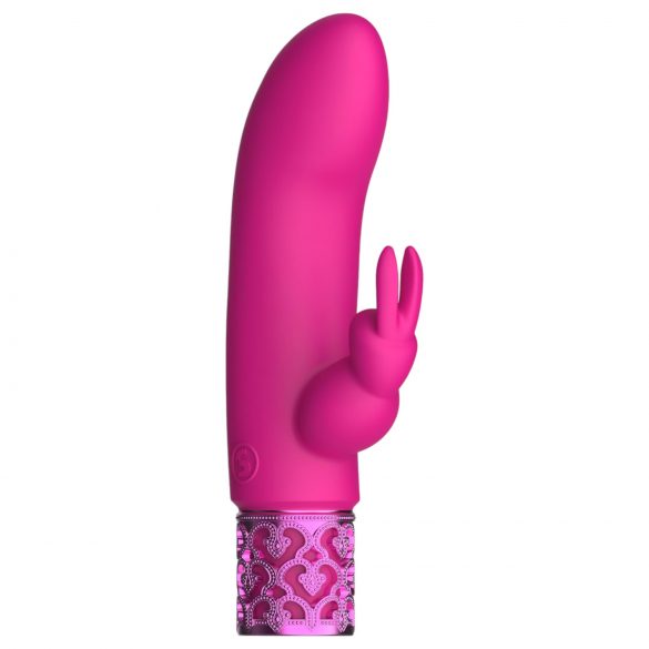 Royal Gems Dazzling - Vibrador com Estimulador (rosa)