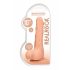 RealRock Dong 25cm - Dildo natural realista com testículos