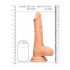 RealRock Dong 25cm - Dildo natural realista com testículos