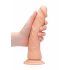 RealRock Dong 8 - dildo realista (20cm) - natural