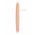 RealRock Duplo Dong 14 - duplo prazer (36cm) - natural